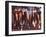 Blurred Action of Women Runners During a Track Race-Steven Sutton-Framed Photographic Print