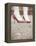 Blurred Image of Ladies Shoes-Jillian Melnyk-Framed Premier Image Canvas