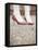 Blurred Image of Ladies Shoes-Jillian Melnyk-Framed Premier Image Canvas