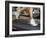 Blurred Image of Legs on a Treadmill-null-Framed Photographic Print