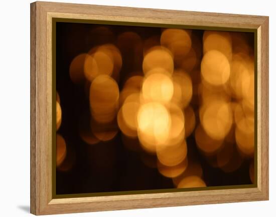 Blurred Lights-null-Framed Premier Image Canvas