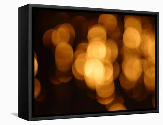 Blurred Lights-null-Framed Premier Image Canvas