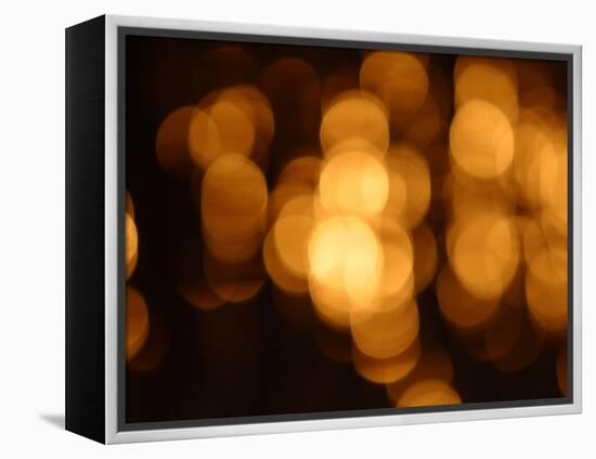 Blurred Lights-null-Framed Premier Image Canvas