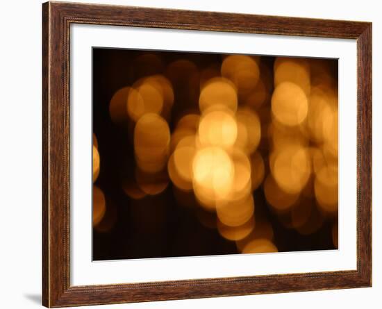 Blurred Lights-null-Framed Photographic Print