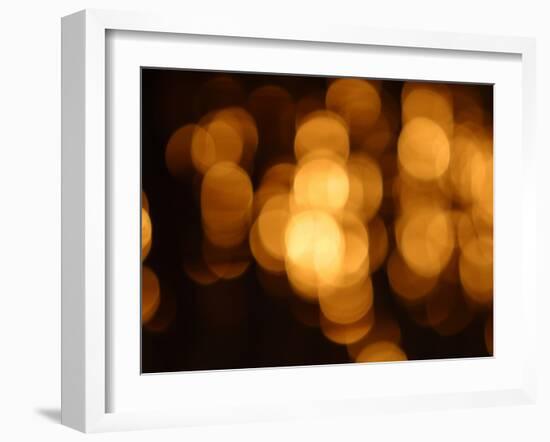 Blurred Lights-null-Framed Photographic Print