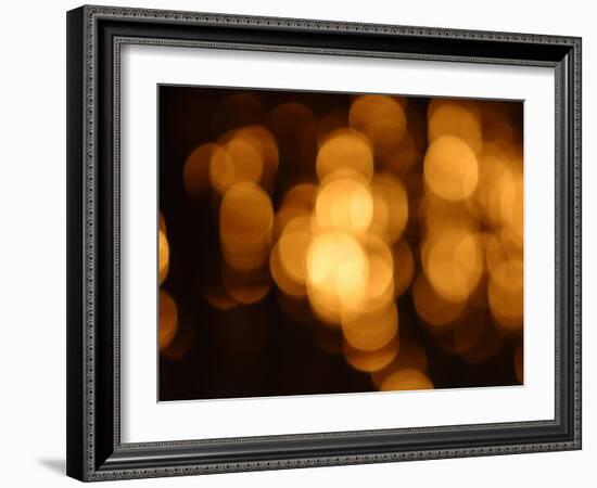 Blurred Lights-null-Framed Photographic Print