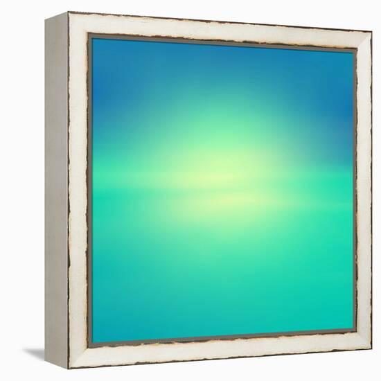 Blurry Abstract Background-Malija-Framed Stretched Canvas
