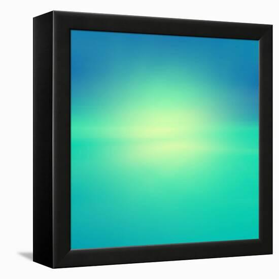 Blurry Abstract Background-Malija-Framed Stretched Canvas