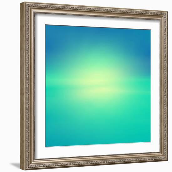 Blurry Abstract Background-Malija-Framed Art Print