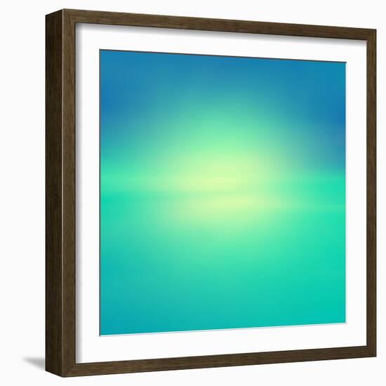 Blurry Abstract Background-Malija-Framed Art Print