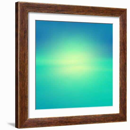 Blurry Abstract Background-Malija-Framed Art Print