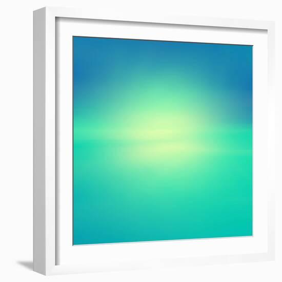 Blurry Abstract Background-Malija-Framed Art Print