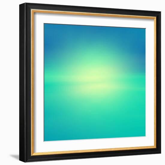 Blurry Abstract Background-Malija-Framed Art Print