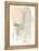 Blush Abstract I-June Erica Vess-Framed Stretched Canvas