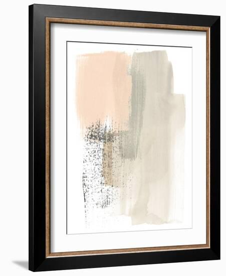 Blush Abstract I-June Erica Vess-Framed Art Print