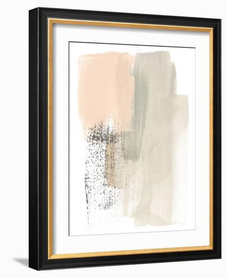 Blush Abstract I-June Erica Vess-Framed Art Print
