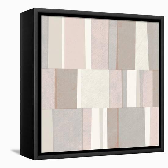 Blush Abstract-Michael Mullan-Framed Stretched Canvas