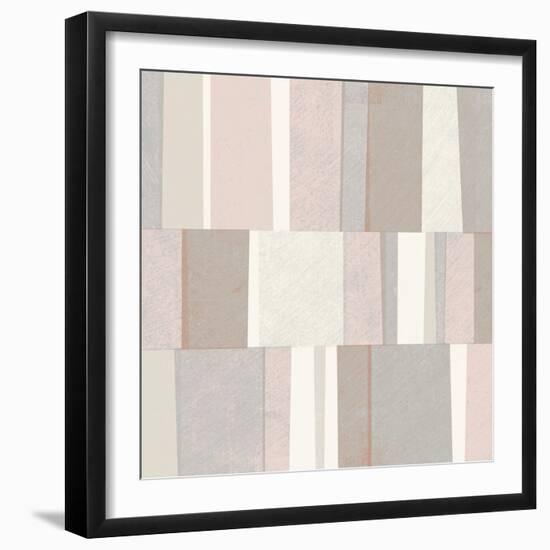 Blush Abstract-Michael Mullan-Framed Art Print