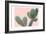 Blush Cactus 1 v2-Kimberly Allen-Framed Premium Giclee Print