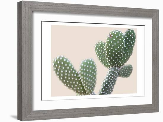 Blush Cactus 1-Kimberly Allen-Framed Premium Giclee Print