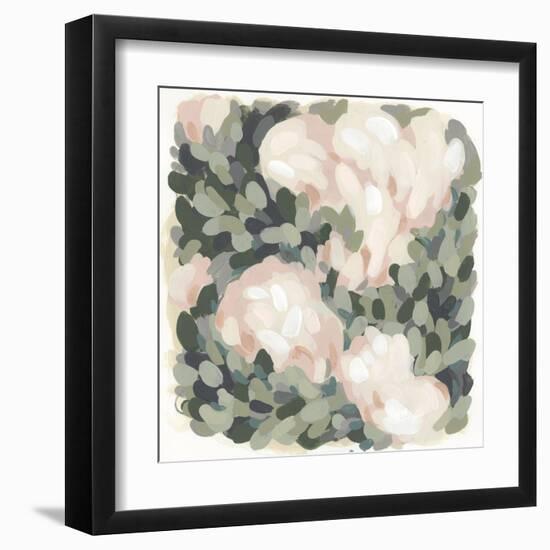 Blush & Celadon II-null-Framed Art Print