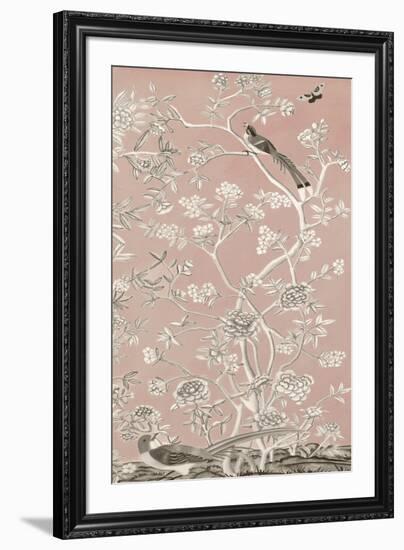 Blush Chinoiserie I-Naomi McCavitt-Framed Premium Giclee Print