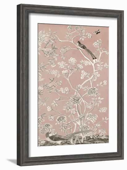 Blush Chinoiserie I-Naomi McCavitt-Framed Art Print