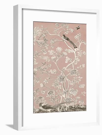 Blush Chinoiserie I-Naomi McCavitt-Framed Art Print