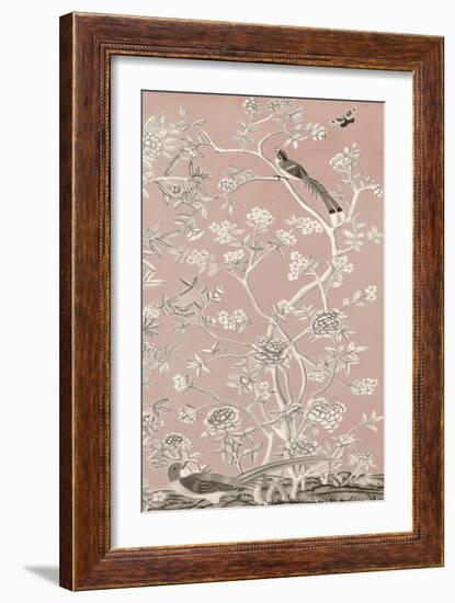 Blush Chinoiserie I-Naomi McCavitt-Framed Art Print