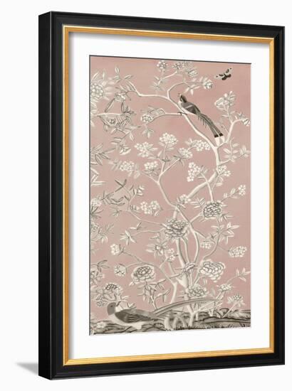 Blush Chinoiserie I-Naomi McCavitt-Framed Art Print