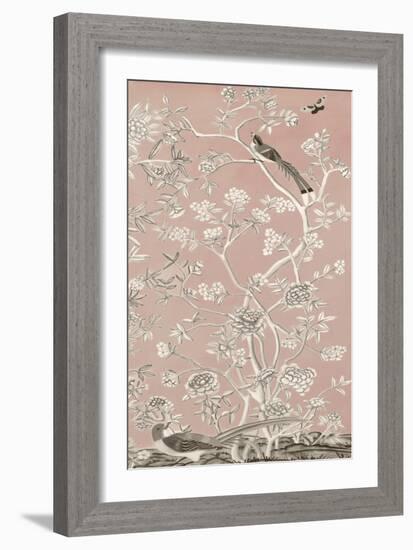 Blush Chinoiserie I-Naomi McCavitt-Framed Premium Giclee Print