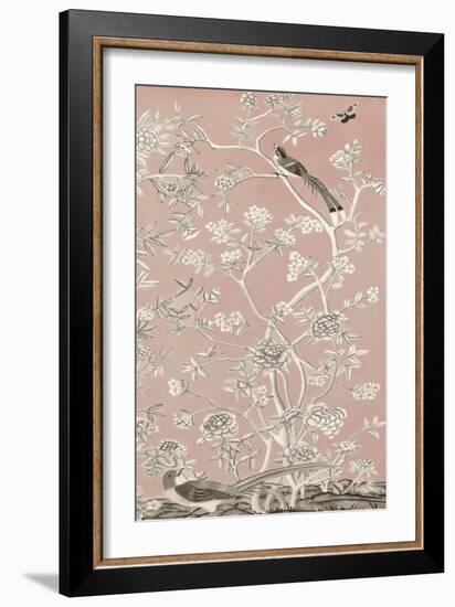 Blush Chinoiserie I-Naomi McCavitt-Framed Premium Giclee Print