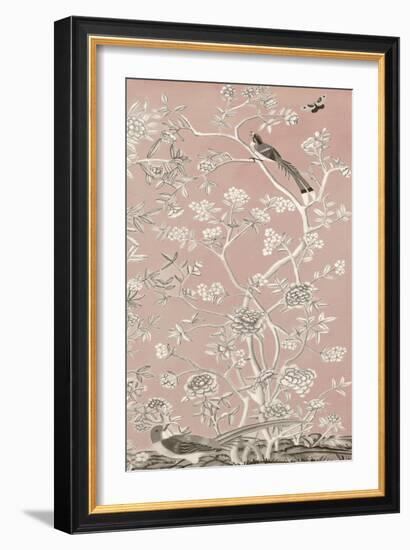 Blush Chinoiserie I-Naomi McCavitt-Framed Premium Giclee Print