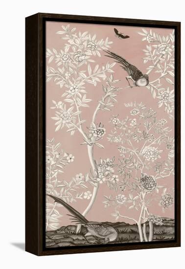 Blush Chinoiserie II-Naomi McCavitt-Framed Stretched Canvas