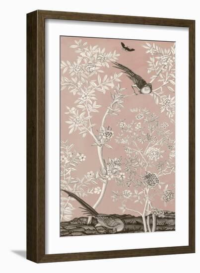 Blush Chinoiserie II-Naomi McCavitt-Framed Premium Giclee Print