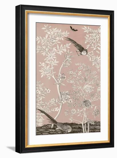 Blush Chinoiserie II-Naomi McCavitt-Framed Premium Giclee Print