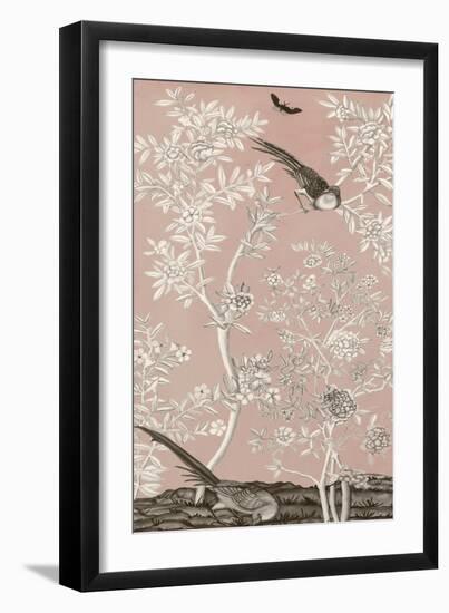 Blush Chinoiserie II-Naomi McCavitt-Framed Art Print