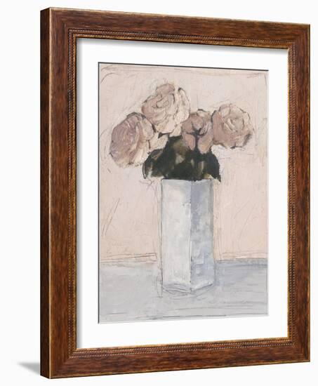 Blush Florals II-Ethan Harper-Framed Art Print