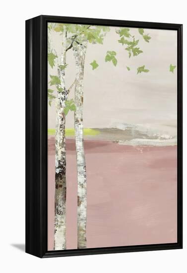 Blush Infinity I-Allison Pearce-Framed Stretched Canvas