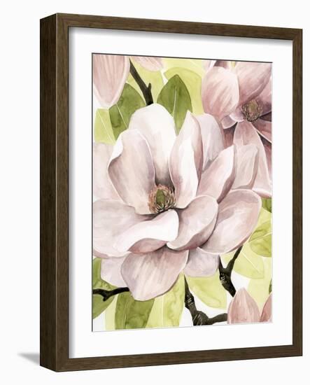 Blush Magnolia II-Grace Popp-Framed Art Print