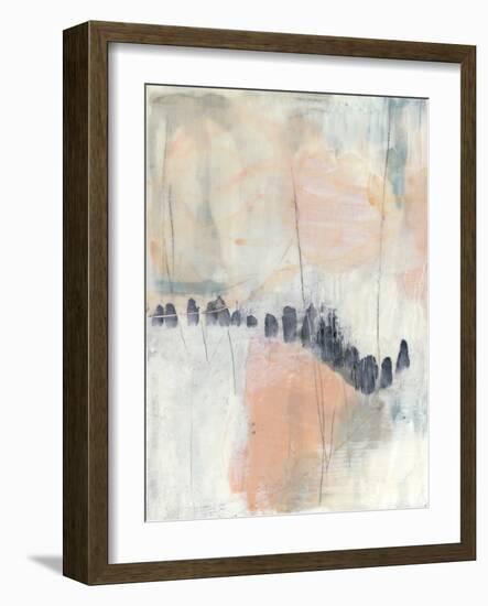 Blush & Navy I-Jennifer Goldberger-Framed Premium Giclee Print