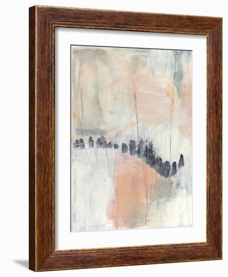 Blush & Navy I-Jennifer Goldberger-Framed Premium Giclee Print