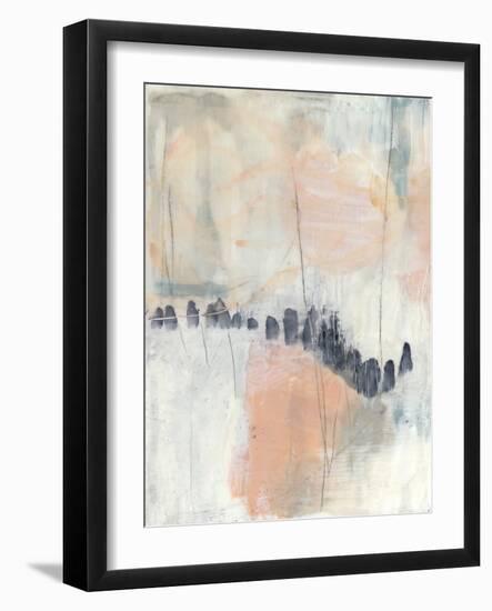 Blush & Navy I-Jennifer Goldberger-Framed Premium Giclee Print