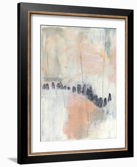 Blush & Navy I-Jennifer Goldberger-Framed Premium Giclee Print