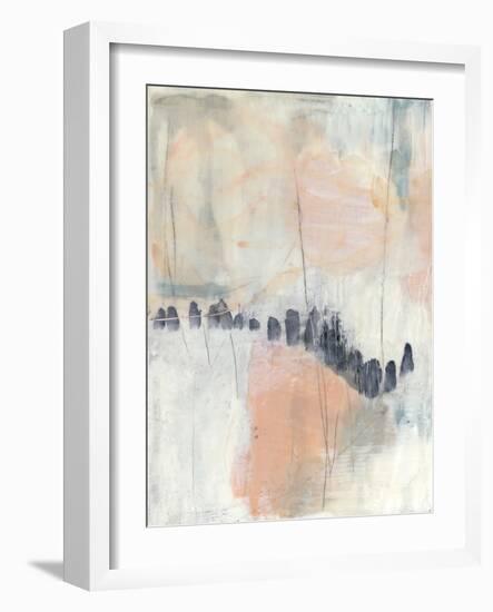 Blush & Navy I-Jennifer Goldberger-Framed Premium Giclee Print