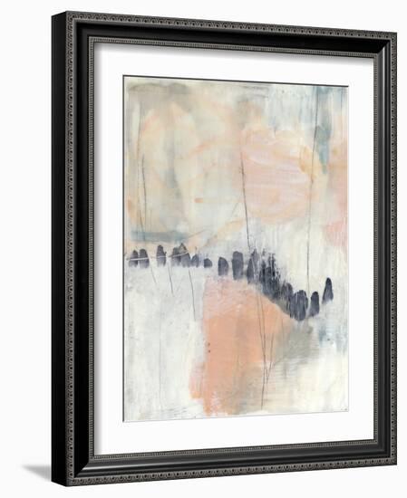 Blush & Navy I-Jennifer Goldberger-Framed Premium Giclee Print