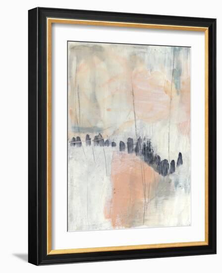 Blush & Navy I-Jennifer Goldberger-Framed Premium Giclee Print