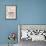Blush & Navy II-Jennifer Goldberger-Framed Premium Giclee Print displayed on a wall