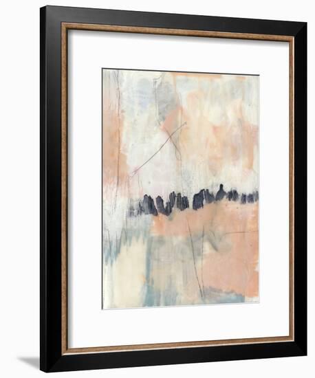 Blush & Navy II-Jennifer Goldberger-Framed Premium Giclee Print