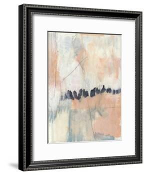 Blush & Navy II-Jennifer Goldberger-Framed Premium Giclee Print